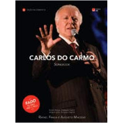 Capa de álbum com homem a cantar, texto Carlos do Carmo e selo FADO.