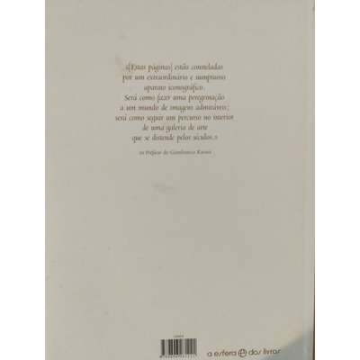 Contracapa de livro com texto em português e código de barras