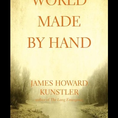 Capa de livro WORLD MADE BY HAND com imagem de rio