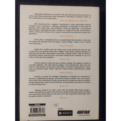 Contracapa de livro com texto em português e logótipos no rodapé