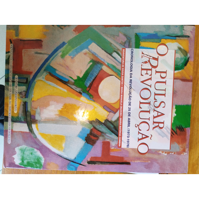Livro O Pulsar da Revolução com capa colorida abstrata e subtítulo visível