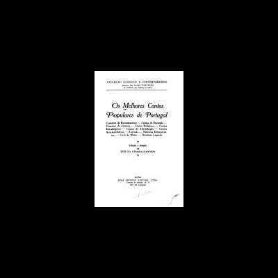Capa de livro Os Melhores Contos Populares de Portugal com texto em preto sobre fundo branco