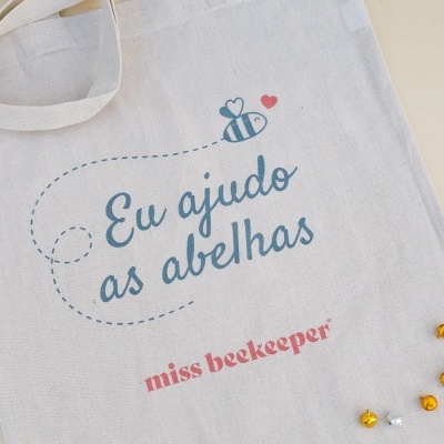 Saco&#x20;Algod&#x00E3;o&#x20;Eu&#x20;Ajudo&#x20;as&#x20;Abelhas