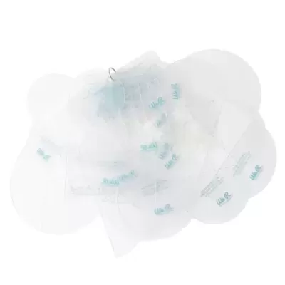 Discos de algodão transparentes Blue B