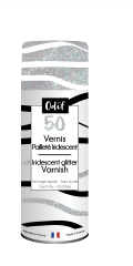 Embalagem de verniz glitter iridescente Odif 50