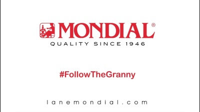 Logo da marca Mondial com texto e URL sobre fundo branco
