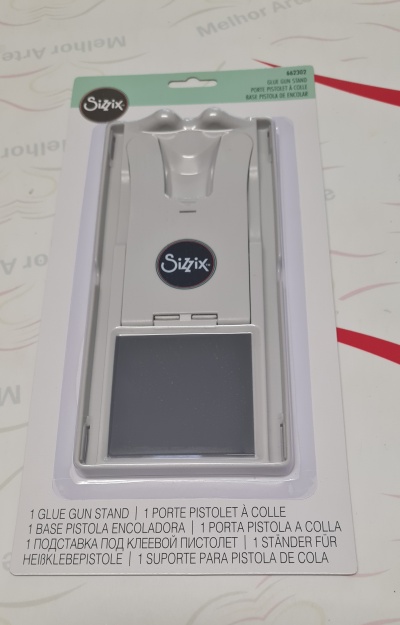 Suporte para pistola de cola Sizzix em embalagem