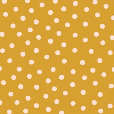 Pano ou papel castanho com padrão de bolinhas brancas