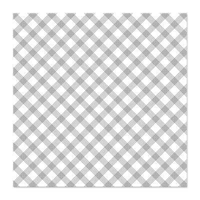 Padrão geométrico de linhas diagonais cruzadas em preto e branco