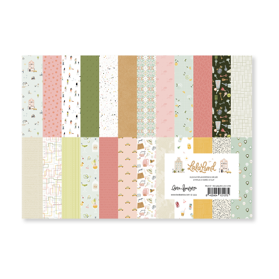 Papeis decorativos com padrões variados e embalagem Lalaland Annaetsy