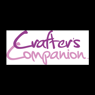 Logótipo Crafter's Companion em roxo e rosa claro