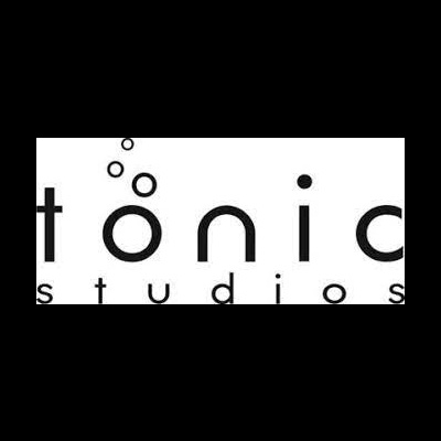 logótipo tonic studios em letras pretas minúsculas