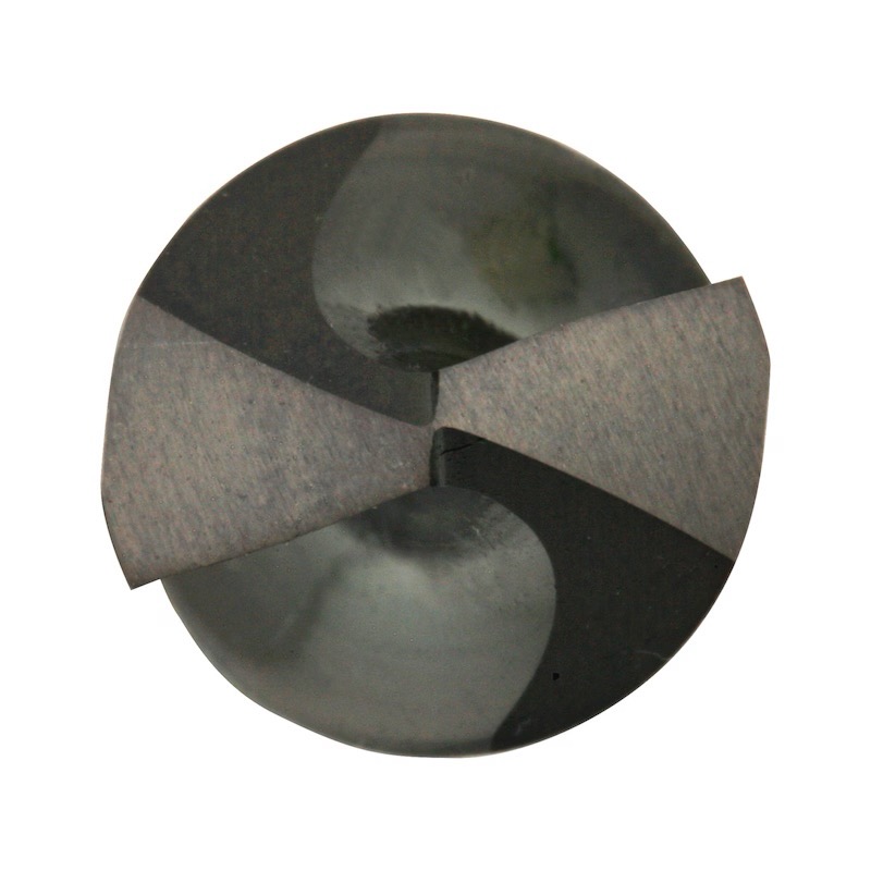 EVO Broca Helicoidal DIN 338 HSS Broca de metal circular com três lâminas cinza e preto