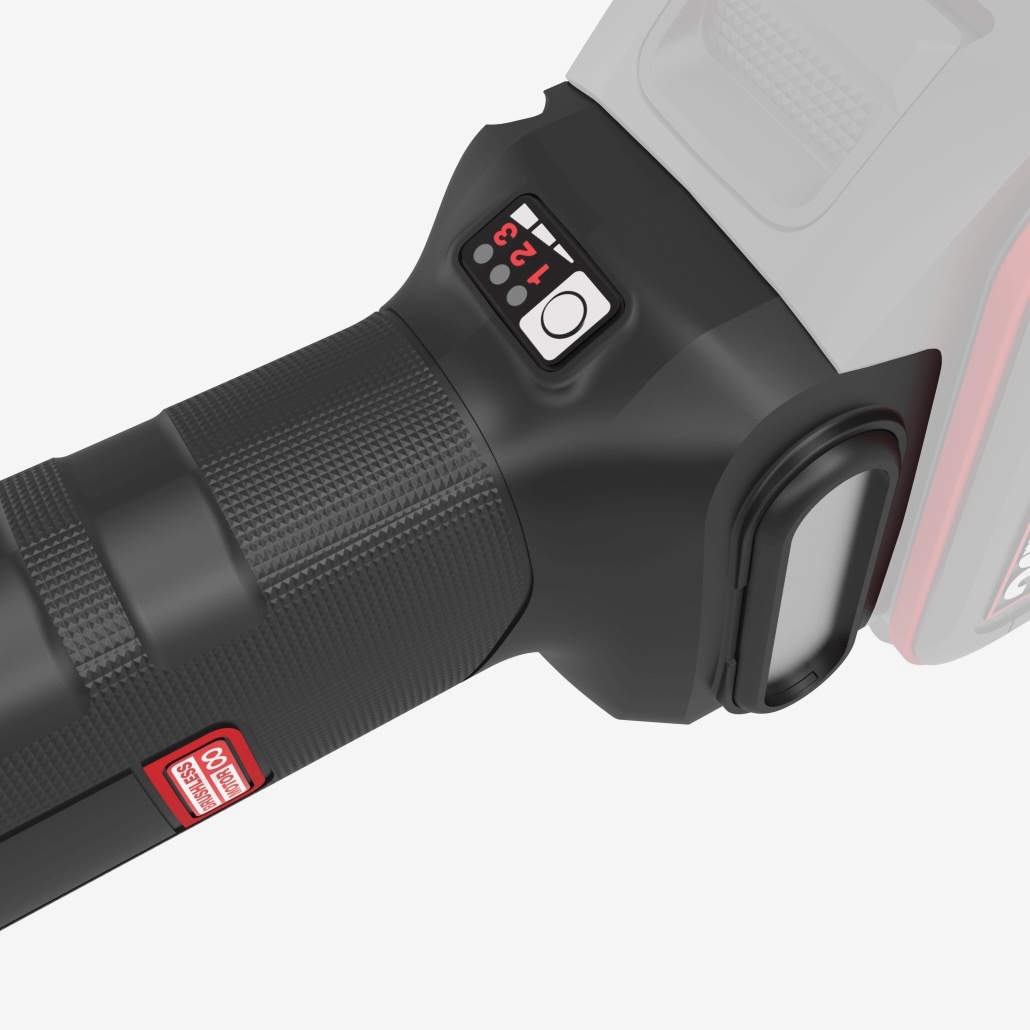 Rebarbadora Angular KUH04 Parte de ferramenta elétrica portátil com visor digital e botão