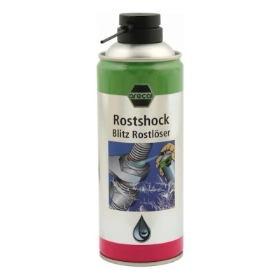 Spray anti-ferrugem Aeroal Rustshock Blitz Rostlöser em lata metálica