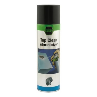 Frasco de spray de limpeza Top Clean Zitrusreiniger com tampa preta