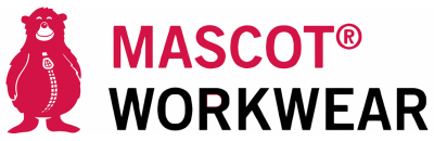 Logótipo MASCOT® WORKWEAR com urso cor-de-rosa