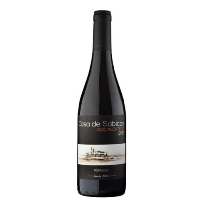 Garrafa de vinho tinto Casa de Sabicos DOC ALENTEJO 2018