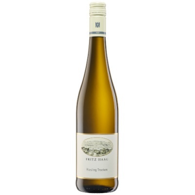 Garrafa de Fritz Haag Riesling Trocken vinho branco