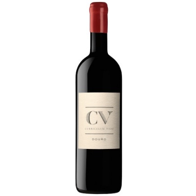 Garrafa de vinho tinto CV Curriculum Vitae Douro