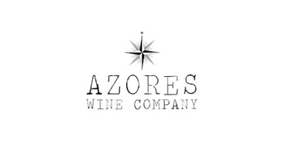 Logotipo AZORES WINE COMPANY com estrela náutica preta