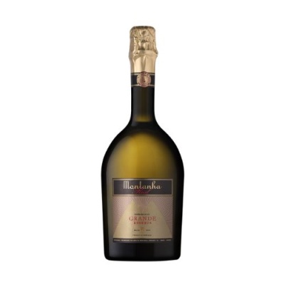 Garrafa de vinho espumante Montanha Grand Reserve