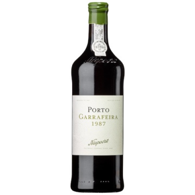 Garrafa de vinho do Porto Garrafeira 1987 Niepoort