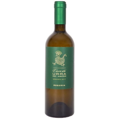 Garrafa de vinho branco Casa da Urra D.O.C. Alentejo Branco 2017 Reserva
