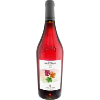 Garrafa de vinho rosé Domaine BERTHET-BONNET TRIO 2020 Côtes du Jura