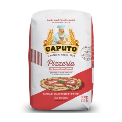 Embalagem de farinha de trigo tipo 00 Caputo Pizzeria 1 kg