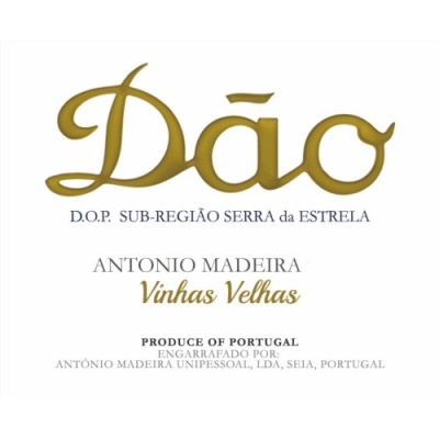 Rótulo de vinho Dão, Antonio Madeira Vinhas Velhas.