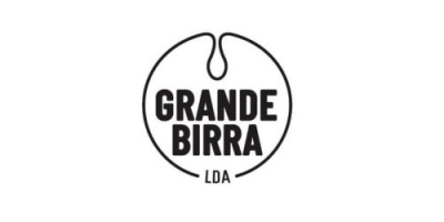 Logótipo preto e branco GRANDE BIRRA LDA