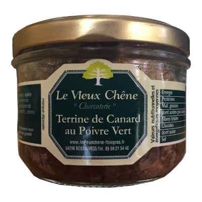 Frasco vidro Terrine de Canard Le Vieux Chêne