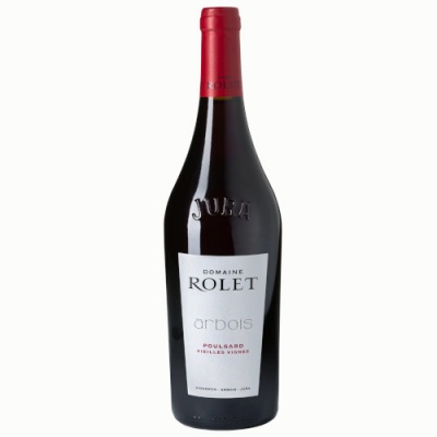 Garrafa de vinho tinto Domaine Rolet Arbois Poulsard