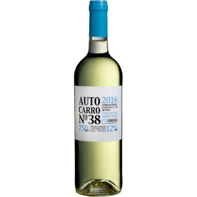 Garrafa de vinho branco AUTO CARRO Nº 38 vintage 2016