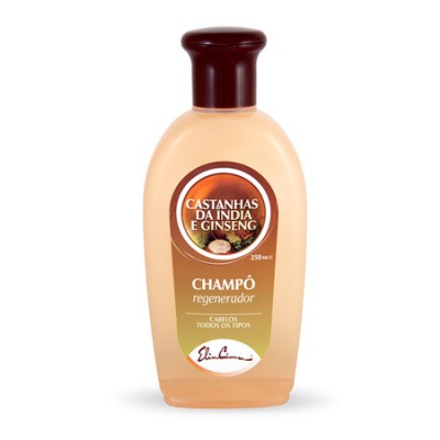 Frasco de champô Castanhas da Índia e Ginseng