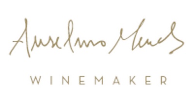 Logótipo Anselmo Mendes WINEMAKER em castanho