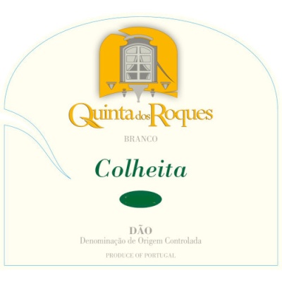 Etiqueta de vinho Quinta dos Roques branco Colheita Dão