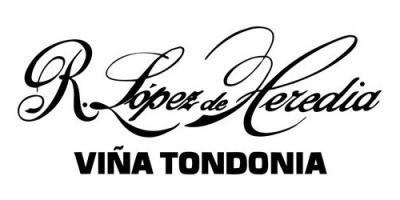 Logotipo de R. López de Heredia Viña Tondonia em texto preto