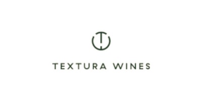 Logótipo preto de TEXTURA WINES sobre fundo branco