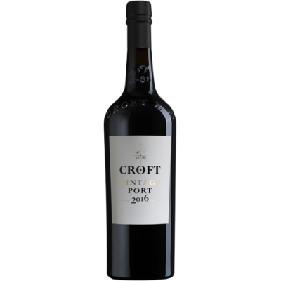 Garrafa de vinho do Porto Croft Vintage Port 2016