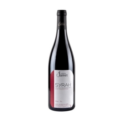 Garrafa de vinho tinto David James Jamet Syrah