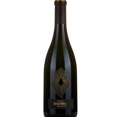 Garrafa de vinho tinto Douro 2015 100 Hectares Filigrana