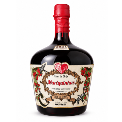 Garrafão de licor de ginja mariquinhas 2 litros