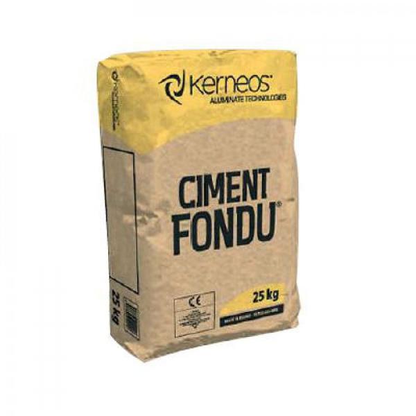 Cimento Refratário Aluminoso LAFARGE - KERNEOS FONDU Saco de cimento Kerneos CIMENT FONDU 25 kg