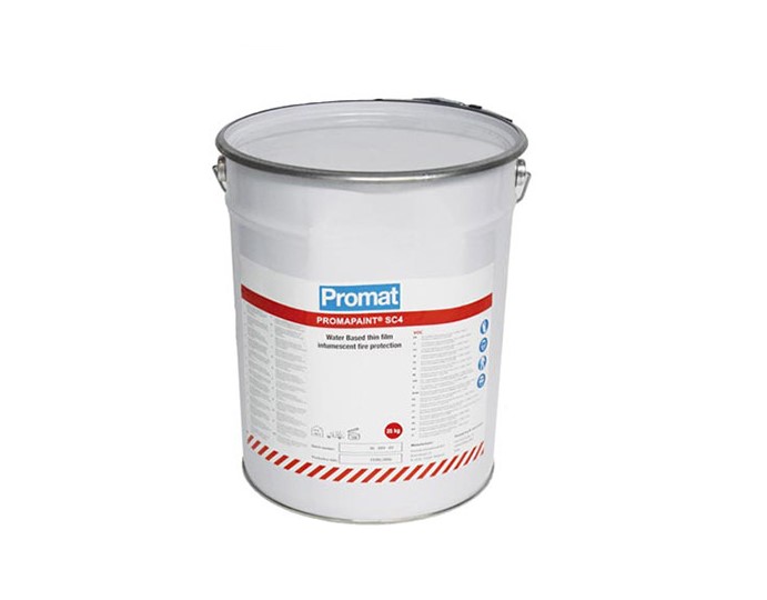 Tinta Intumescente PROMAT PROMAPAINT SC4 Lata branca de tinta Promat PROMAPAINT SC4
