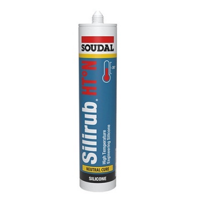 Embalagem tubular de silicone Silirub HT'N da marca SOUDAL