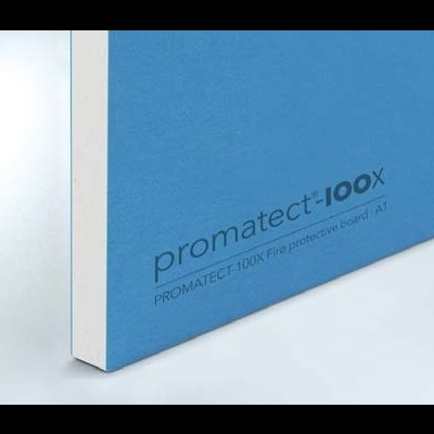 Painel azul PROMATECT-100X para proteção contra fogo