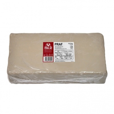 Bloco de pasta refratária branca PRAF embalado