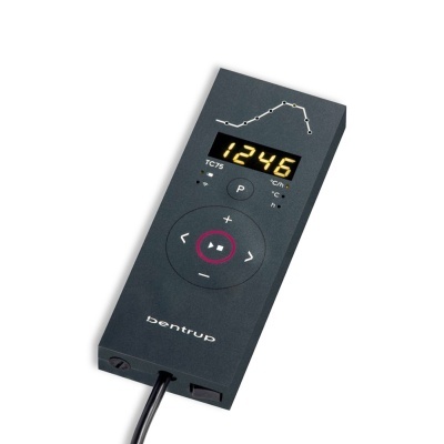 Detector de gás Bentrup com visor digital e botões de controlo